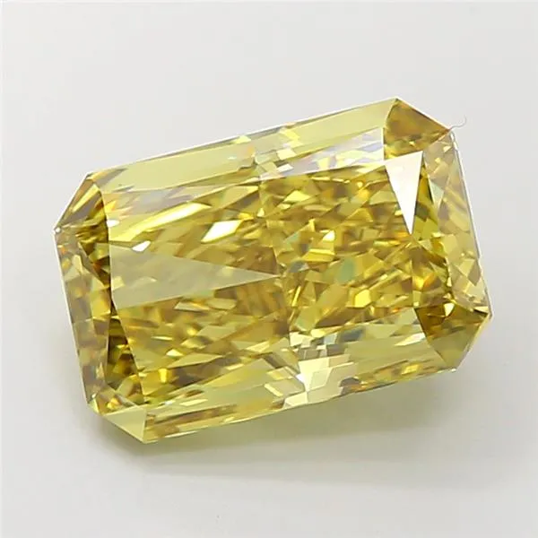 7.07ct Radiant Lab Grown Diamond (Colour Fancy Intense Yellow, Clarity VVS1, IGI Certified)