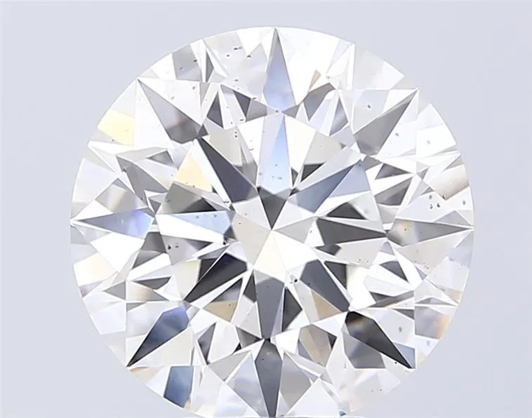7.08ct Round Lab Grown Diamond (Colour E, Clarity SI1, Cut ID, IGI Certified)