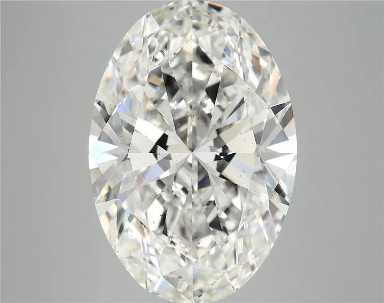 7.89ct Oval Lab Grown Diamond (Colour F, Clarity SI1, IGI Certified)